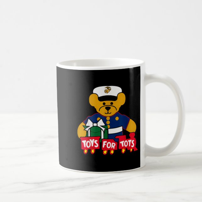 Toys For Tots Logo Christmas  Coffee Mug (Right)