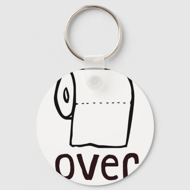 TP Toilet Over Key Ring (Front)