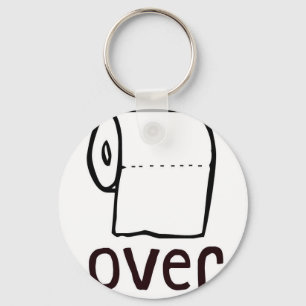 TP Toilet Paper Over Key Ring