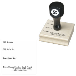 TPC Stamp directions