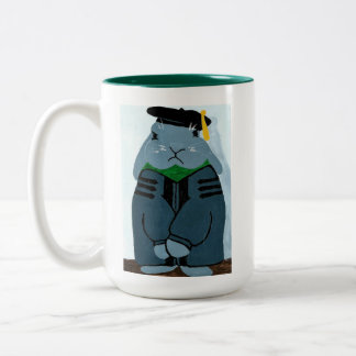TPII Grumpy Graduation PhD Rabbit Mug 