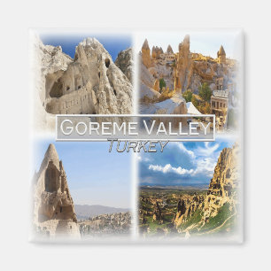 TR0024 Europe, Turkey, Goreme Valley N.P Fridge Magnet