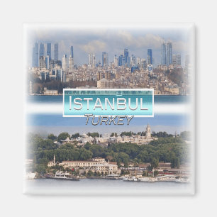 TR0028 Europe, Turkey, Istanbul, Fridge Magnet