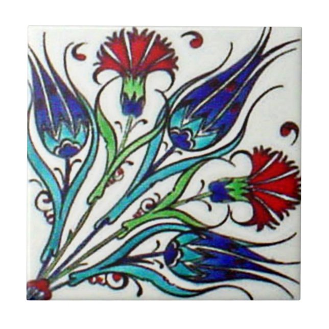 TR009 Turkish Reproduction Ceramic Tile (Front)