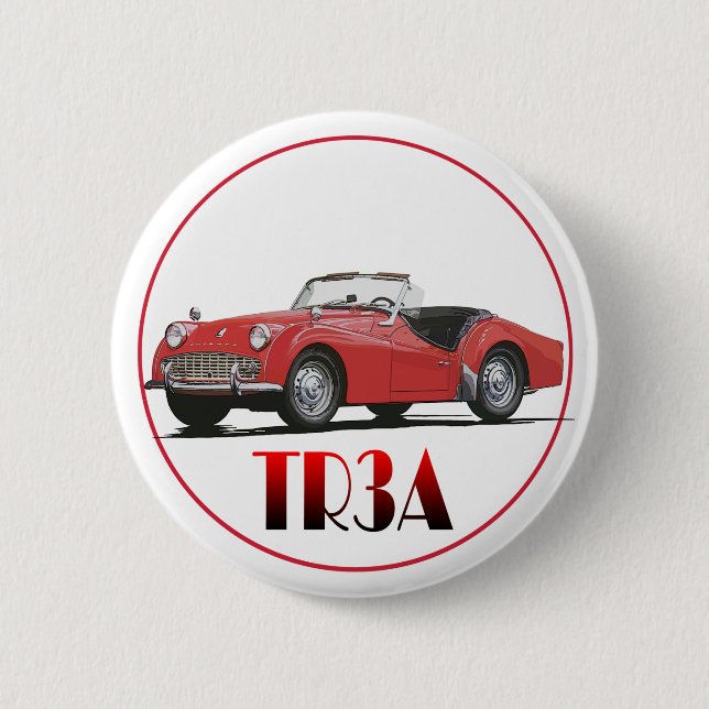 TR3A 6 CM ROUND BADGE (Front)