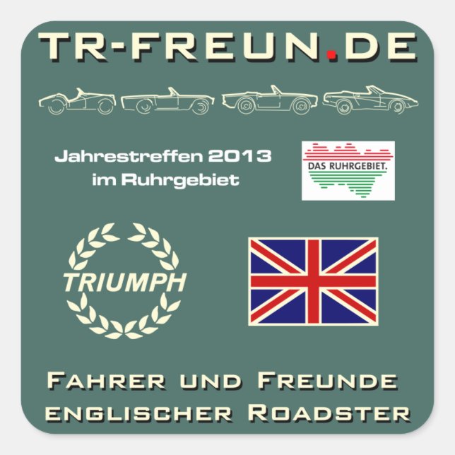 TR Friends Meeting 2013 - Sticker (Front)