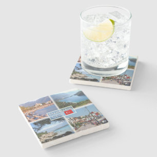TR Marmaris - Icmeler beach - Oludeniz Blue Lagoon Stone Coaster