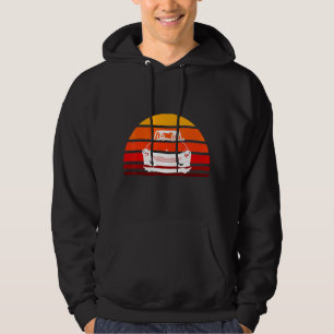 Trabi East Germany Car Ddr Sunset Cult Retro Vinta Hoodie