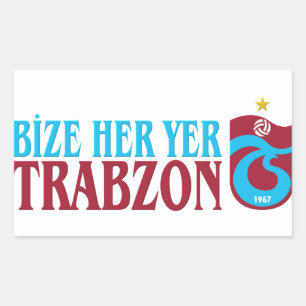 Trabzonspor Rectangular Sticker