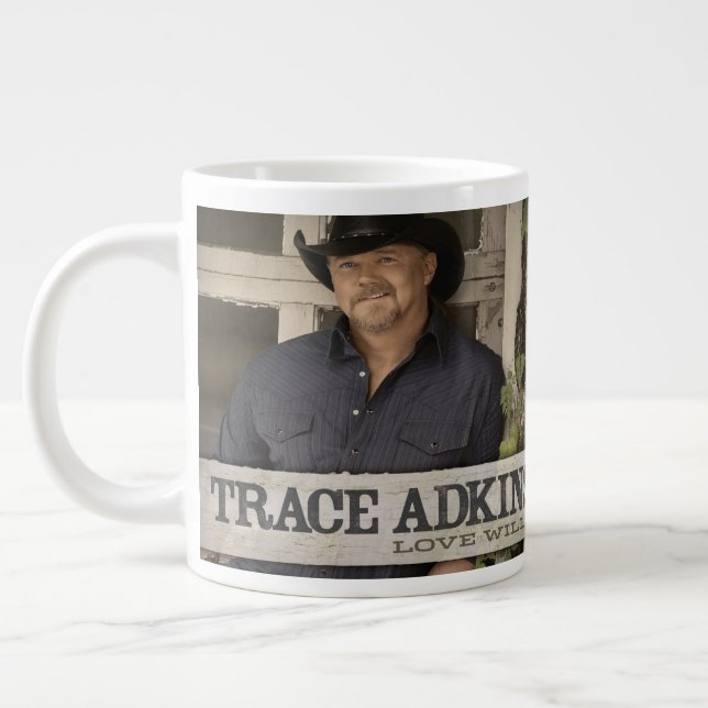 trace adkins  large coffee mug (Left)