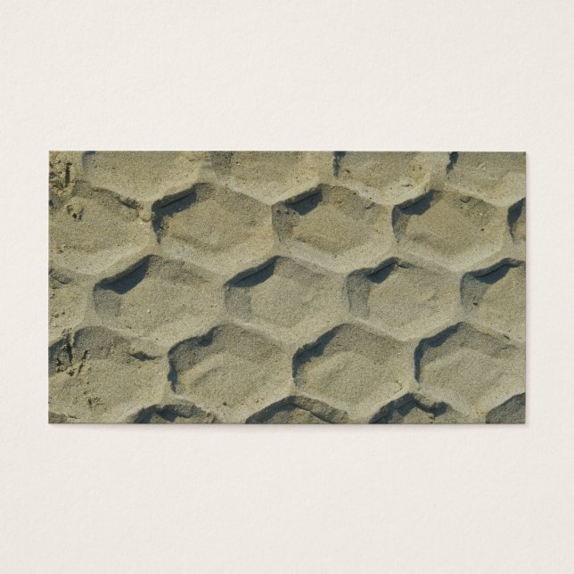 trace of tyre in the sand (Front)