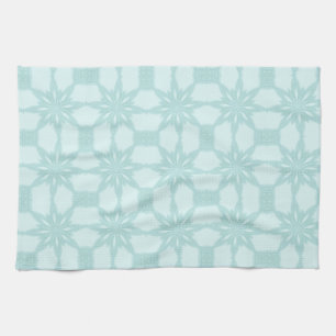 Tracery of Snow Flakes Tea Towel