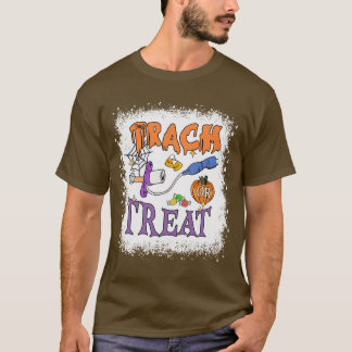 Trach Or Treat Nurse Respiratory Therapist ICU RN  T-Shirt