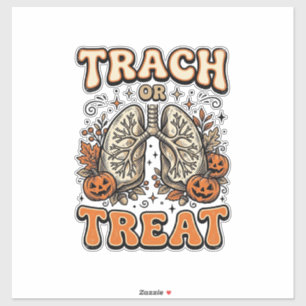 Tracheostomy Halloween Nurse Trick Or Treat Design