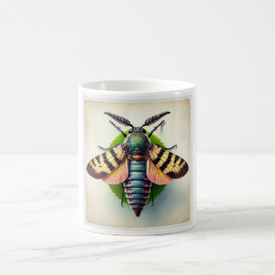 Trachystola insect 240624IREF106 - Watercolor Coffee Mug