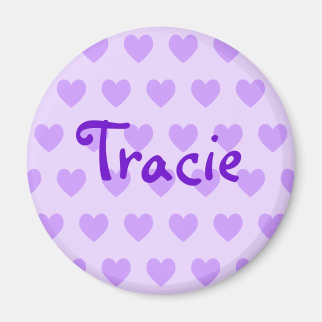Tracie in Purple Magnet (Front)