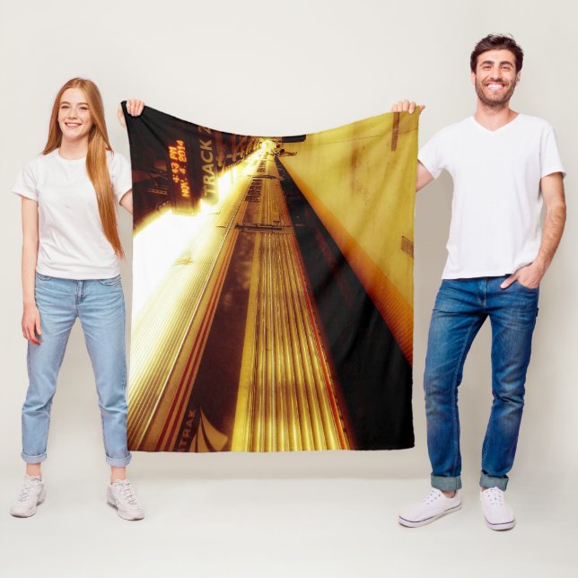 Track 2 fleece blanket (In Situ)
