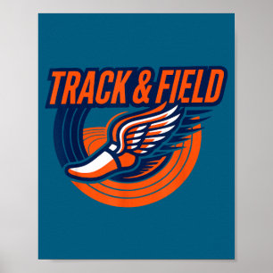 Track & field let the games begin field trip poster