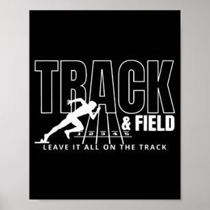 Track & field let the games begin field trip poster