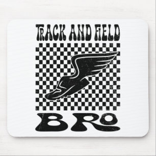 Track And Field Bro Mothers Day  Mouse Pad