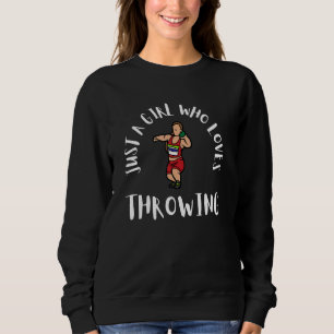 Track And Field Coach Discus Thrower Shot Putters Sweatshirt