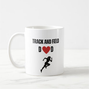 Track and Field Dad Coffee Mug