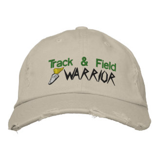 Track and Field Embroidered Hat