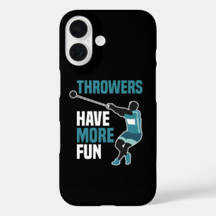 Track And Field Hammer Throw Sport Gift iPhone 16 Case