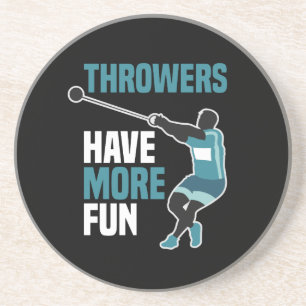 Track And Field Hammer Throw Sport Gift Coaster