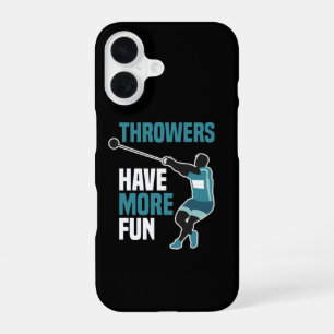 Track And Field Hammer Throw Sport Gift iPhone 16 Case