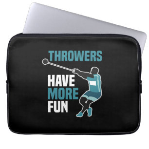 Track And Field Hammer Throw Sport Gift Laptop Sleeve