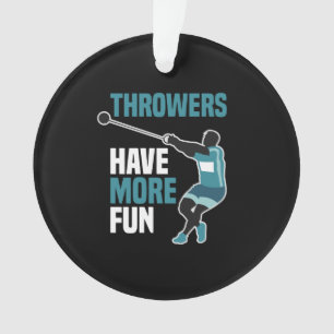 Track And Field Hammer Throw Sport Gift Ornament