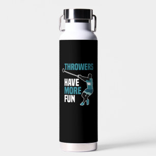 Track And Field Hammer Throw Sport Gift Water Bottle