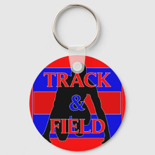Track and Field Keychain