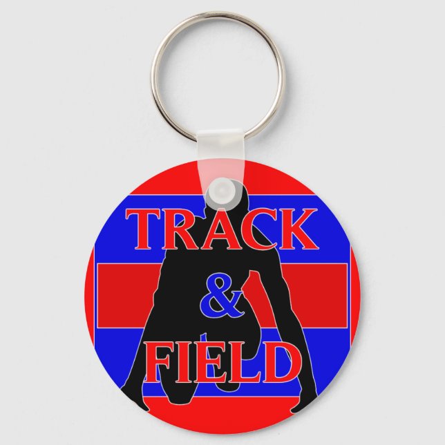 Track and Field Keychain (Front)