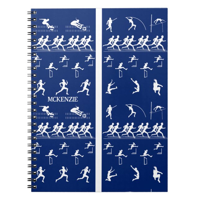 Track and Field Notebook (Front)