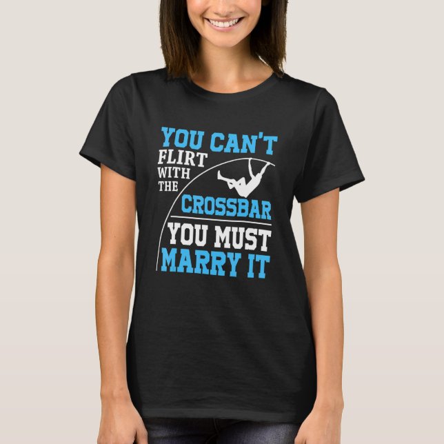 Track and field pole vault T-Shirt (Front)