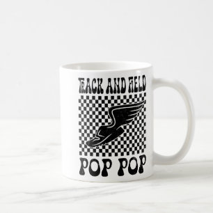 Track And Field Pop Pop Mothers Day Coffee Mug