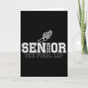 Track And Field Senior 2026 Graduation Year - The Card