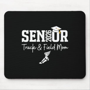 Track And Field Senior Mum Cl Of 2026 Graduation 2 Mouse Pad