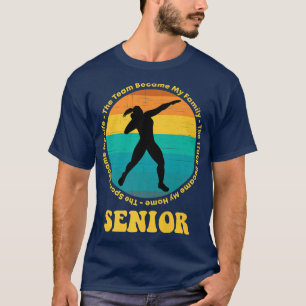 Track and Field Senior Night Shot Put Thrower1180 T-Shirt