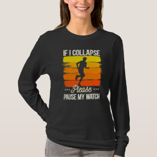 Track And Field Sprinter Track Runner Marathon Rac T-Shirt