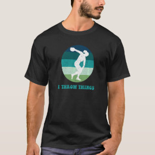 Track And Field Women's Discus Thrower  1 T-Shirt