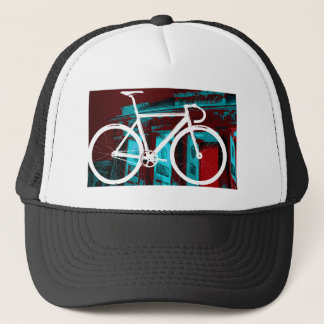 Track Bike Berlin - red blue Trucker Hat