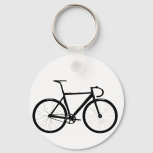 Track Bike Key Ring