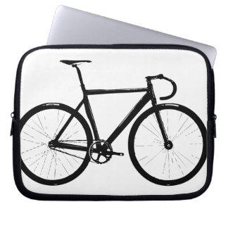 Track Bike Laptop Sleeve