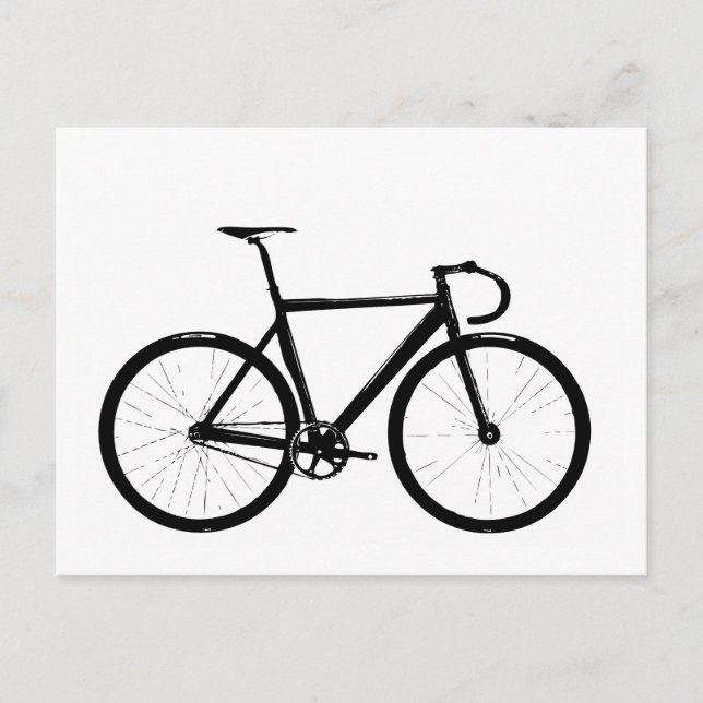 Track Bike Postcard (Front)