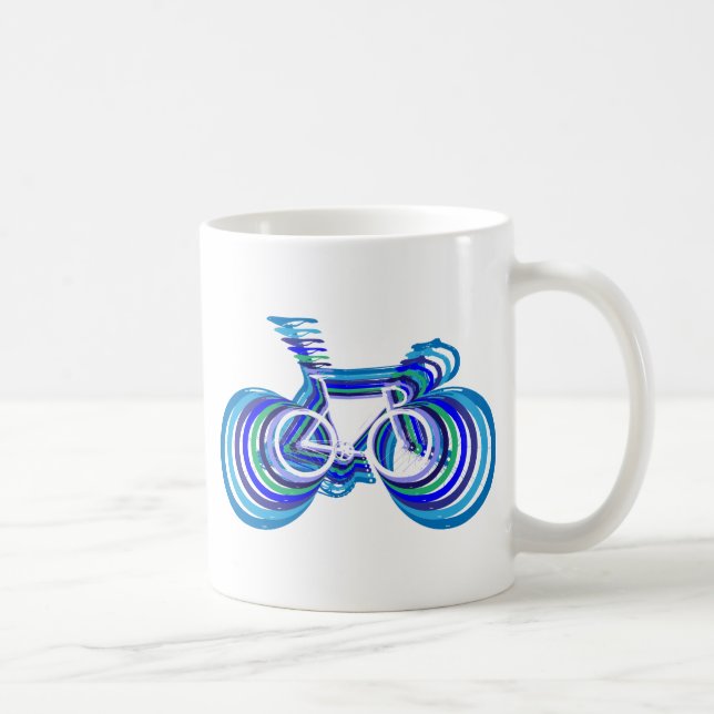 Track Bike sc Coffee Mug (Right)