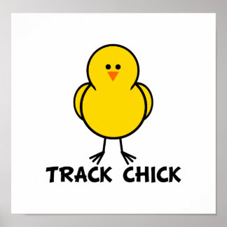 Track Chick Poster