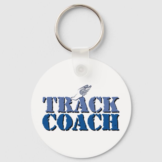 Track Coach Key Ring (Front)